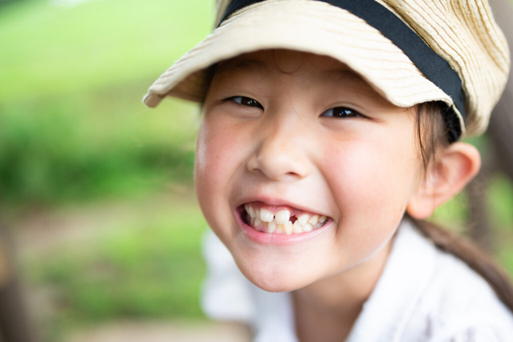 子供の歯並び